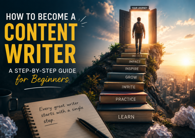 How to Become a Content Writer: A Step-by-Step Guide for Beginners