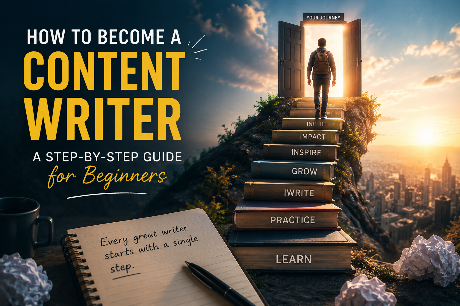 How to Become a Content Writer: A Step-by-Step Guide for Beginners
