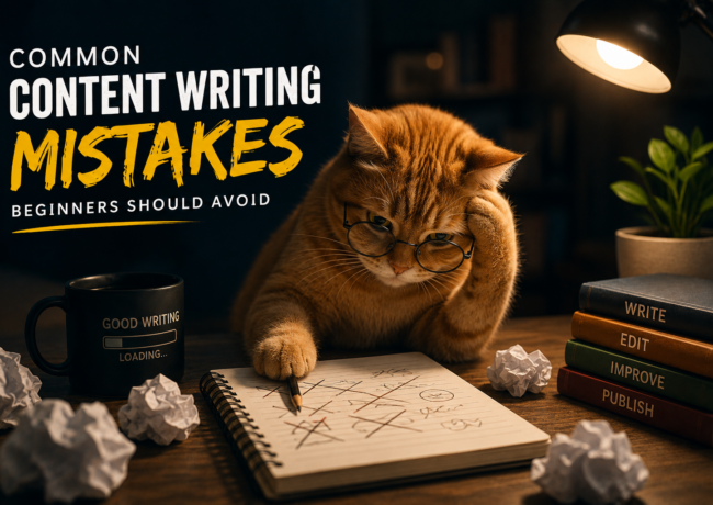 Common Content Writing Mistakes Beginners Should Avoid
