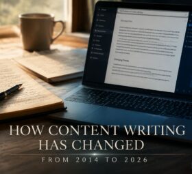 How Content Writing Has Changed From 2014 to 2026