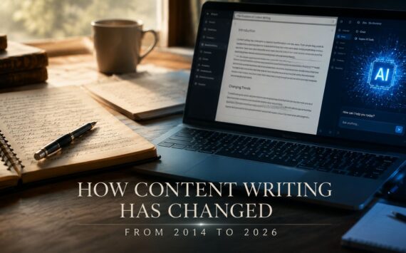 How Content Writing Has Changed From 2014 to 2026