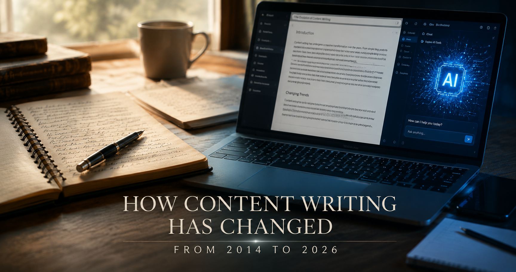 How Content Writing Has Changed From 2014 to 2026