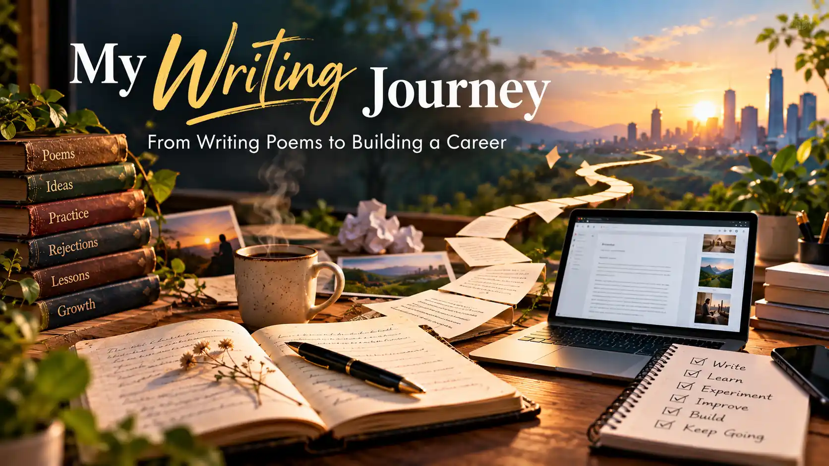 My Journey Into Content Writing: From Writing Poems to Building a Career