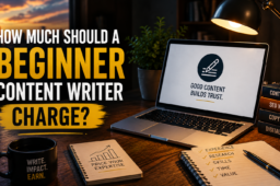 How Much Should a Beginner Content Writer Charge?