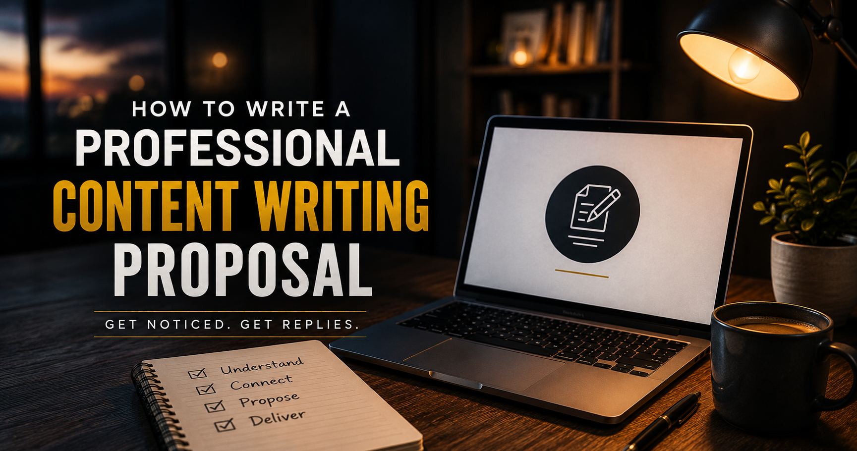 How to Write a Professional Content Writing Proposal That Gets Replies