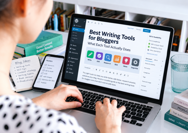 Best Writing Tools for Bloggers: What Each Tool Actually Does