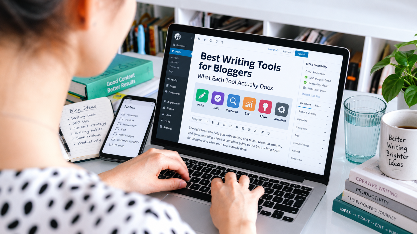 Best Writing Tools for Bloggers: What Each Tool Actually Does