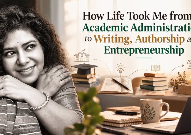 My Writing Journey: How Life Took Me from Academic Administration to Authorship & Entrepreneurship